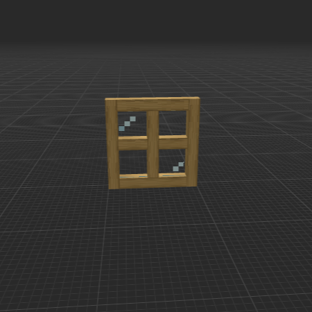 Undamaged Glass Window *NOT CANON* (SaddestCarrot Model Tweak)