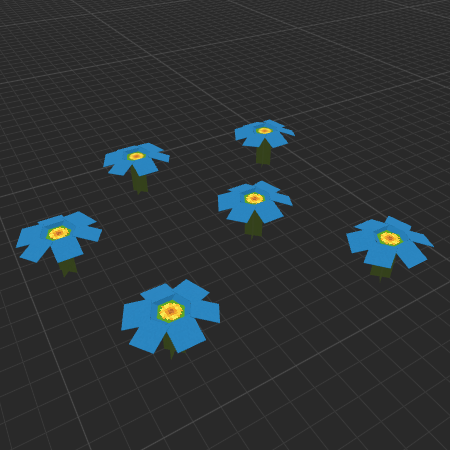 Blue Alpine Flowers Take 2