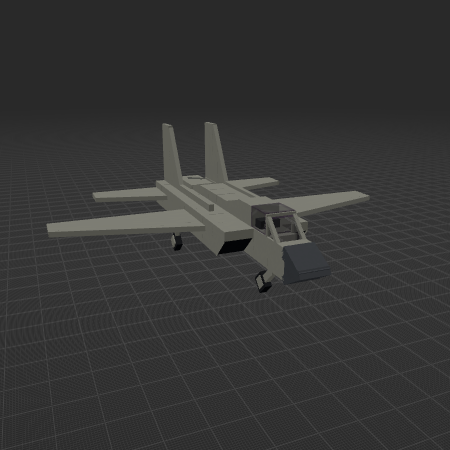 Military airplane