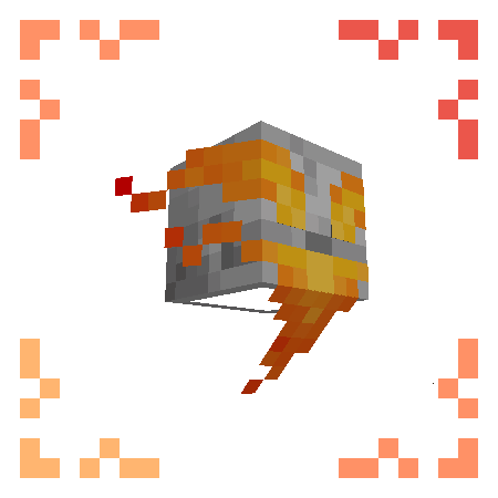 burning skull