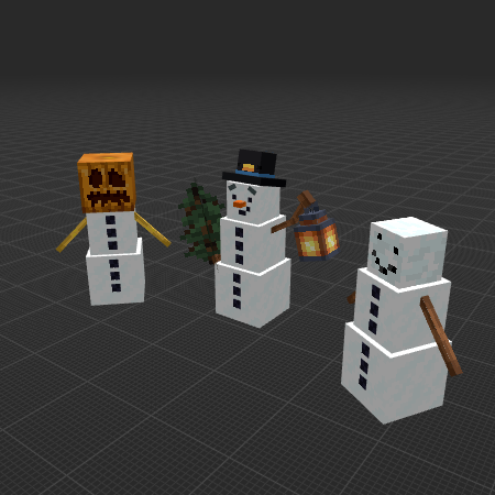 Snow golems (1:1)