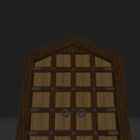 big castle door