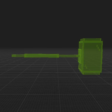 Green Lantern Construct Sledgehammer