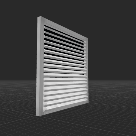 Single row grille