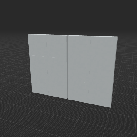 White door no collision