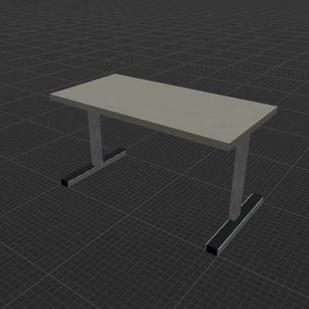 Classroom table (facing north/south)