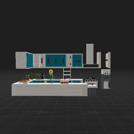 Modern Kitchen Set