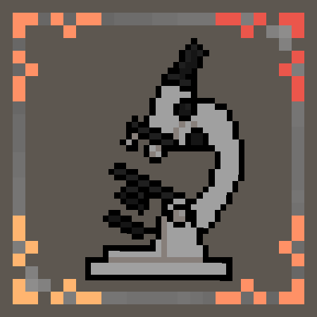 Microscope – sticker