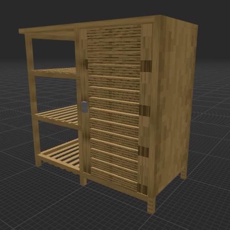 empty cabinet