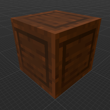 Chiseled Mahogany Wood 4 (Dungeons)