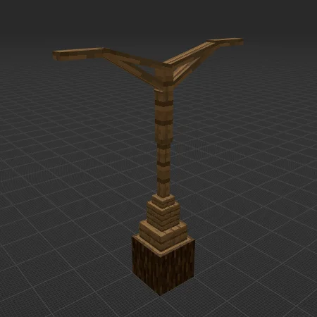 Light post dbl