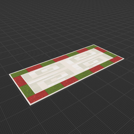 christmas carpet 7X3
