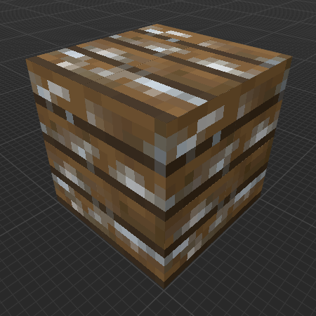 Snowy Spruce Wood Planks 1 (Dungeons)