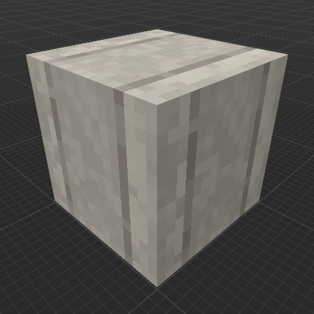 Tower Chiseled Smooth Stone Arch Center (Dungeons)