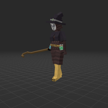 owl mask witch