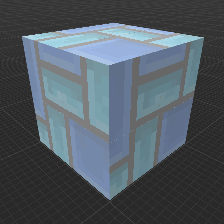 Stained Blue Glass (Dungeons)