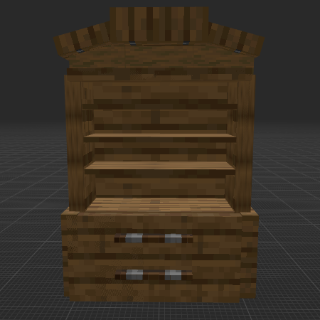 Spruce Closet (Inspired by Frosty’s Dark Oak Closet)