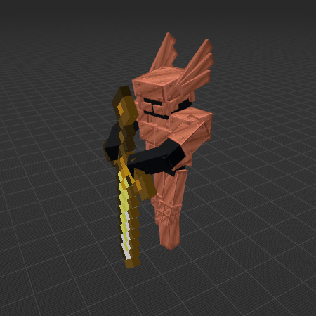 Warrior statue