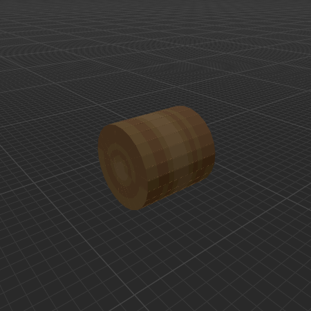 Realistic FenceLogwood pole