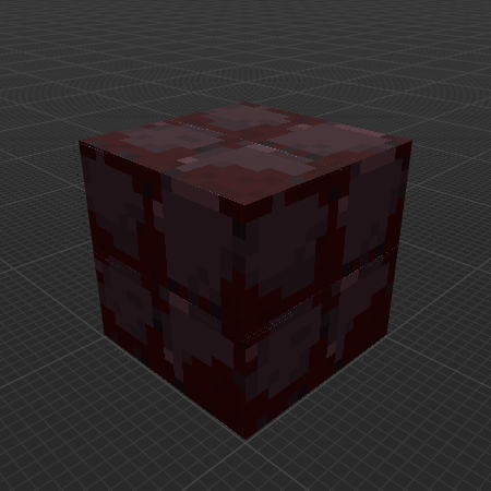 Weathered Smooth Nether Bricks (MC Dungeons)