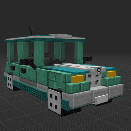 off-road copper car