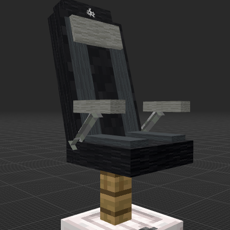 Black Game Chair