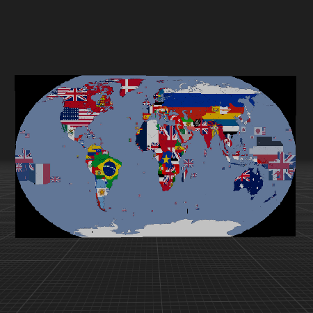 Map Of World (1914)