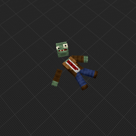 Dead zombie