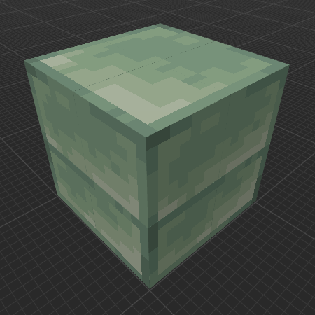 Smooth Green End Rock Slabs (Dungeons)
