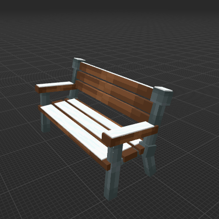 Snowy Bench
