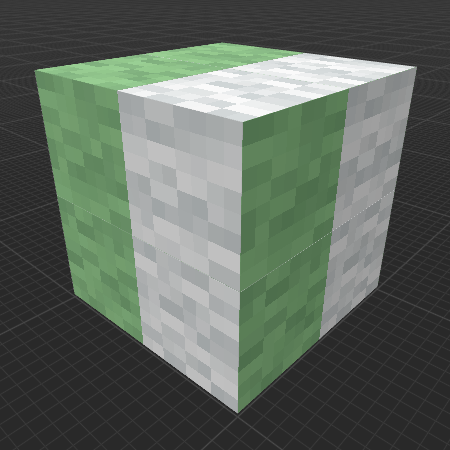 Market Green Striped Wool (Dungeons)