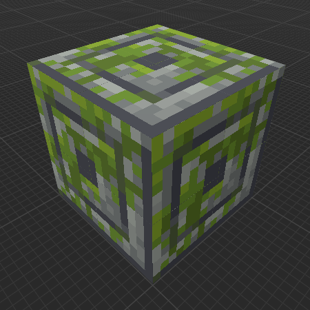 Sunken Mossy Chiseled Stone Bricks (Dungeons)