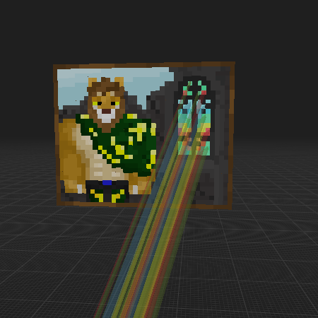 Lion God (Painting/Art)
