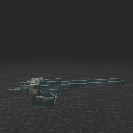 12.8 cm Flak-Zwilling 40 (Fire animation)