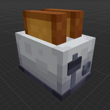 Toaster Toasting Animation