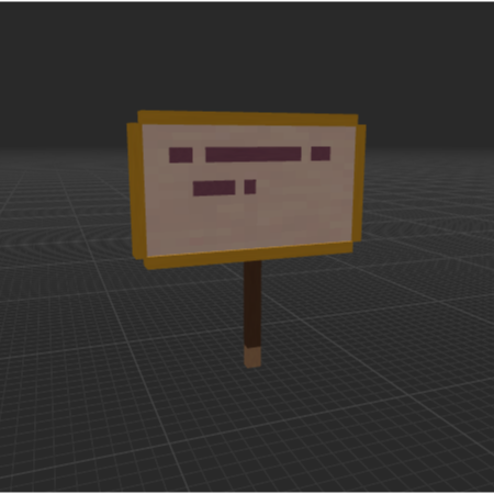 Undertale ruins sign