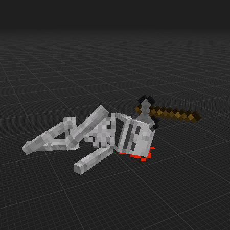 skeleton axe