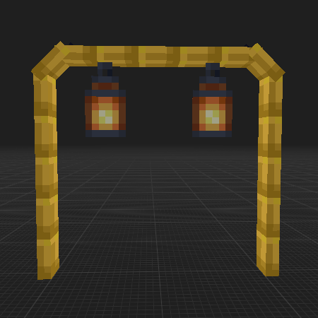 Fancy Door Walkway