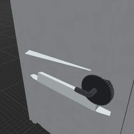 realistic door