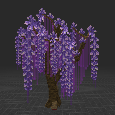 Amethyst Weeping Tree