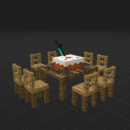 стол с тортом