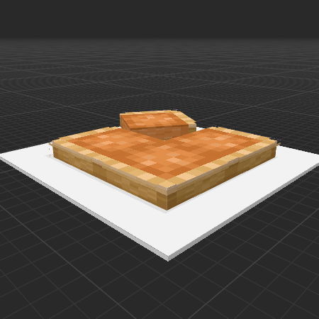 Pumpkin pie plate