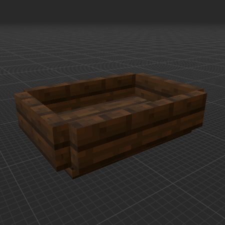 Dark Oak Boat