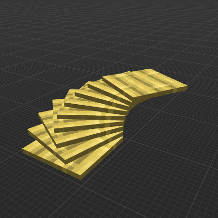 Bambo Spiral Stair