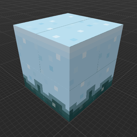 Snowy Fir Tree Base Leaves (Legends)