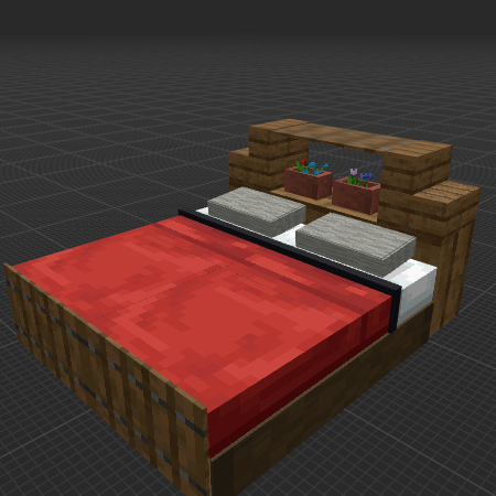 Black spruce bed