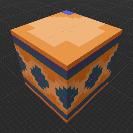 Village Orange Column Block 2 (Legends)