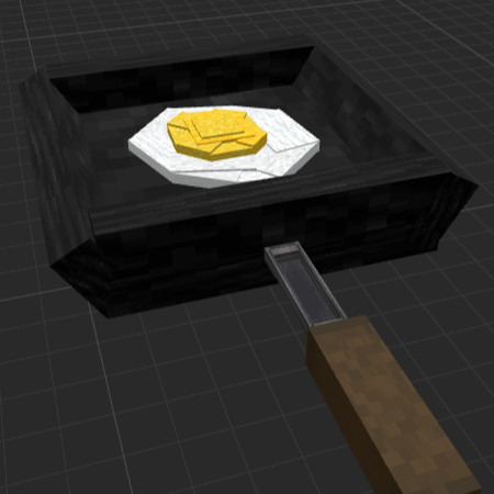 egg on pan