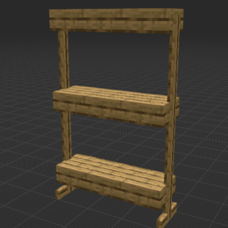 oak shelf