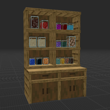 Cabinet with jars 2